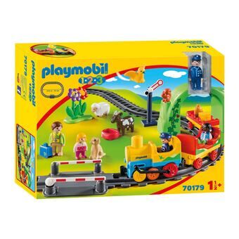 Playmobil 1.2.3. mit første tog - 70179