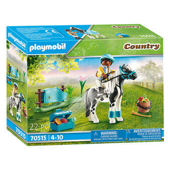 Playmobil country collector pony lewitzer - 70515