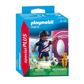 Playmobil Specials Fodboldspiller med målavæg - 70875