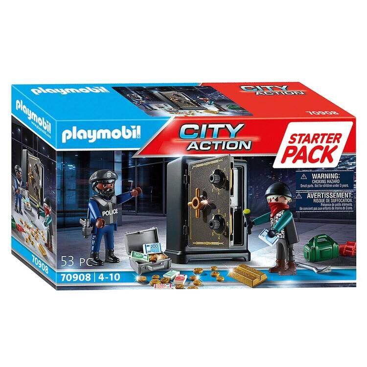 Playmobil city action startsæt safe - 70908