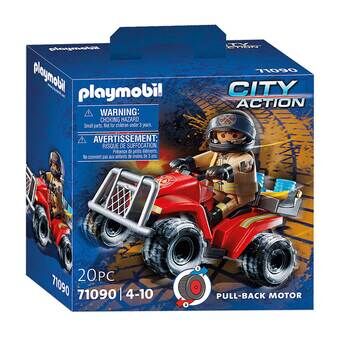 Playmobil City Action Brandvæsenets Speed Quad - 71090