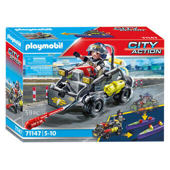 Playmobil city action se multi-terræn køretøj - 71147