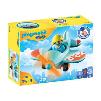 Playmobil 1.2.3. flyvemaskine - 71159