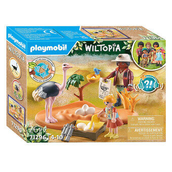 Playmobil Wiltopia Besøger Papa Struds - 71296