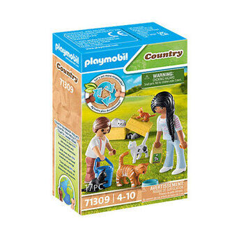 Playmobil Country Kattefamilie - 71309
