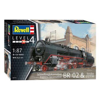 Revell Express Lokomotiv BR 02 & Tender 2\'2\'T30 Model Kit