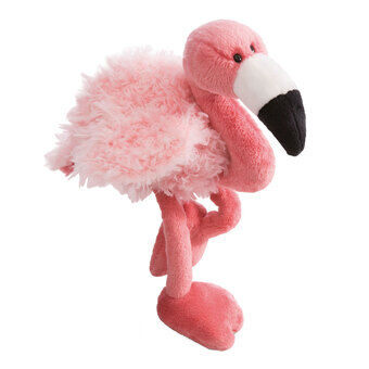 Nici Plysblødt Legetøj Flamingo, 25cm