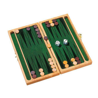 Goki Træ Backgammon