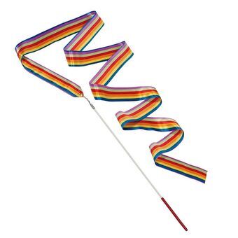 Goki gymnastik bånd regnbue