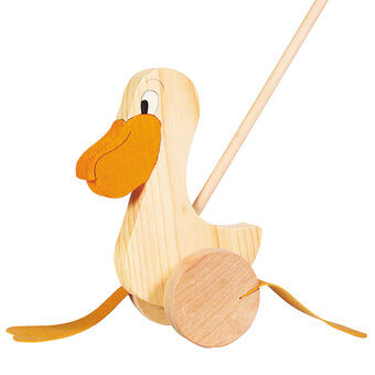 Goki træfigur pelikan