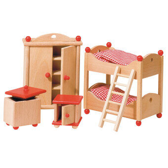 Goki dukkehusmøbler Børneværelse