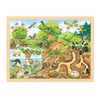 Goki Puzzle Nature, 96 brikker.