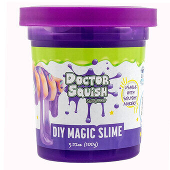 Læge squish slime - lilla, 100 gram