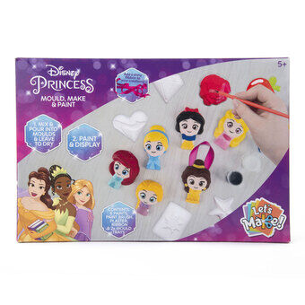 Gipstøbning og maling af Disney Princess XL
