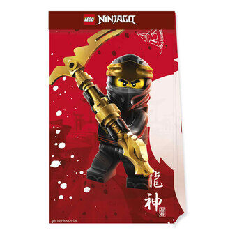 Papirfestposer FSC Lego City Ninjago, 4 stk.
