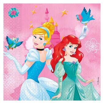 Papir servietter FSC Disney Princess Live Your Story, 20 stk.