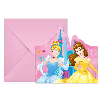 Invitationer og kuverter FSC Disney Princess Lev Din Historie