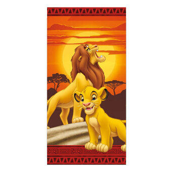 Badehåndklæde løvernes konge, 70x140cm
