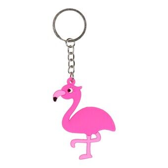 Nøglering flamingo