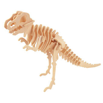 Gepettos Værksted Trækonstruktionskit 3D - Tyrannosaurus