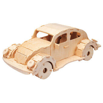 Gepettos Værksted Træbyggesæt 3D - Bil