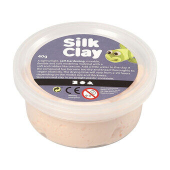 Silk clay - lys pink, 40gr.