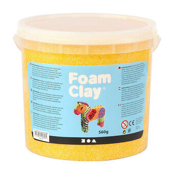 Foam clay - gul, 560gr.
