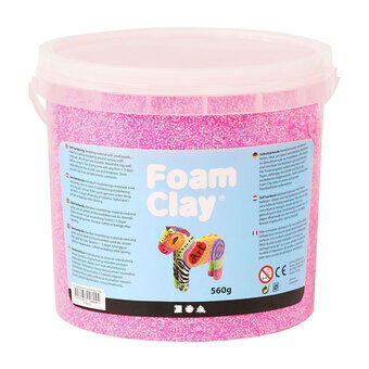 Foam Clay - Neon Pink, 560g. 

Skumler - Neon Pink, 560g.
