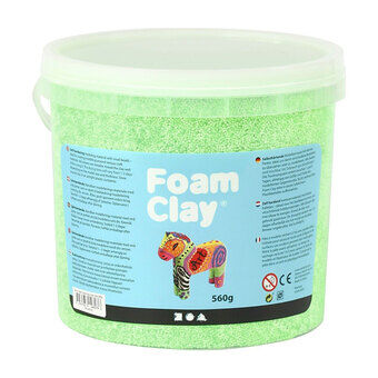 Foam Clay - Neon Grøn, 560g.