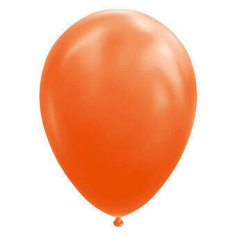 Balloner Orange 30 cm, 10 stk.