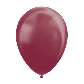Balloons Metallic Bordeaux 30cm, 10stk.