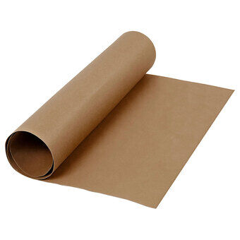 Imiteret læder papir mørkebrunt, 1mtr.