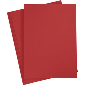 Papir Rød A4 80g, 20 stk.
