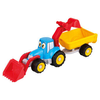 Traktor med vogn
