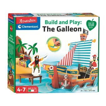 Clementoni uddannelse - byg og leg piratbåd