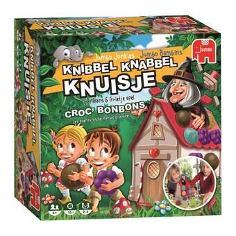 Jumbo Nibble Nibble Knuish Child\'s Play translates to Danish as:

Jumbo Gnask Gnask Knuish Børneleg