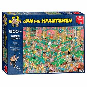 Jan van haasteren puslespil - kridt til tiden!, 1500st.