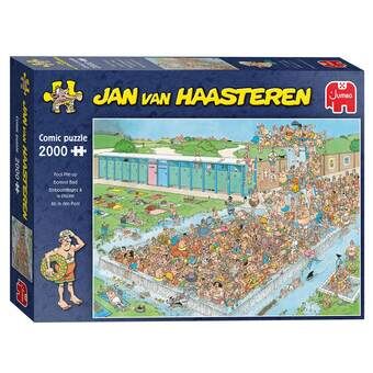 Jan van haasteren - fuld af bad, 2000st.