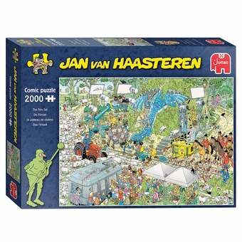 Jan van haasteren puslespil - filmsættet, 2000 stk.