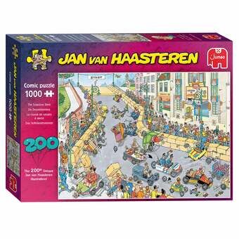 Jan van haasteren puslespil - sæbekasseløbet, 1000 stk.