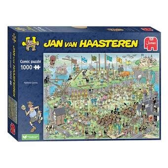 Jan van haasteren puslespil - højlandsspil, 1000 stk.