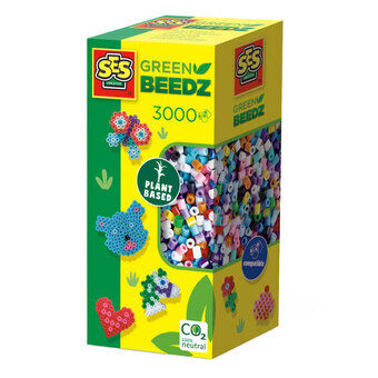 SES Grønne Beads - Perleblandingspakke 3000.