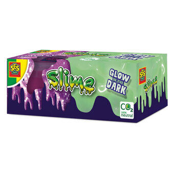 SES Slime - Lyser i Mørket 2X120Gr
