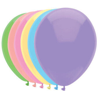 Balloner Pastel, 10 stk.
