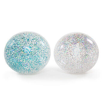 Oppustelig Glitter Bubble bold, Ø 85 cm