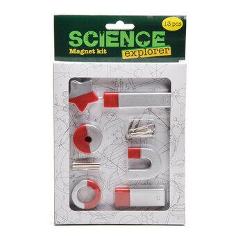 Science Explorer Magnet Set, 13 stk.
