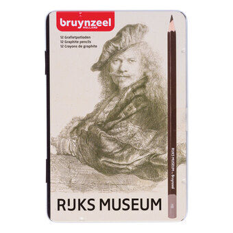 Bruynzeel rijksmuseum grafitblyanter, 12 stk.
