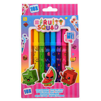 Fruity Squad Sticks Supertip med duft, 10 stk.