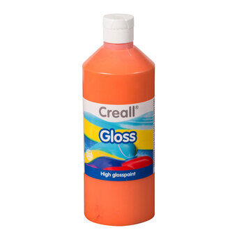 Creall gloss glans maling orange, 500ml