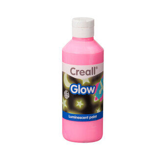 Creall Glow in the Dark Paint Pink, 250 ml
Creall Lyserød Glow in the Dark Maling, 250 ml